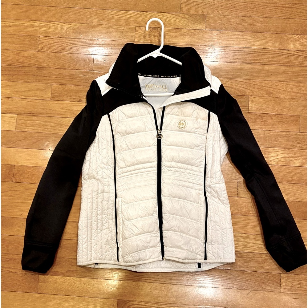 Like New Michael Kors, Black and White, jacket, Size M